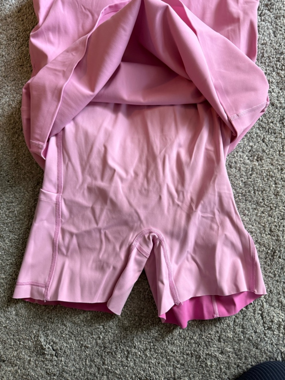 SPANX Pink Racerback Mini Dress - Picture 2 of 6